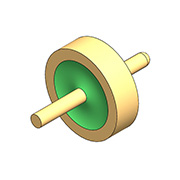 امپدانس مشخصه 50Ω - نوک گرد تخت تک هسته ای